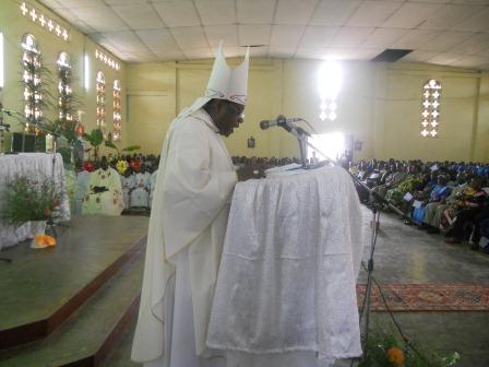 Homélie de Mgr Daniel Nlandu à Christ-Roi. Mbanza-Ngungu