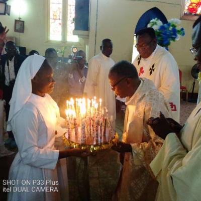 Jubilé d'or Abbé Nkiambi 