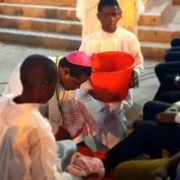 Mgr andre giraud pindi messe du jeudi saint 2023 2 