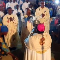 Mgr andre giraud pindi messe du jeudi saint 2023 3 