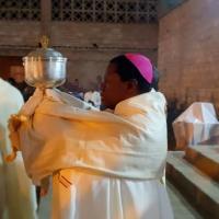 Mgr andre giraud pindi messe du jeudi saint 2023 5 