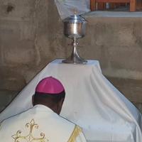 Mgr andre giraud pindi messe du jeudi saint 2023 8 