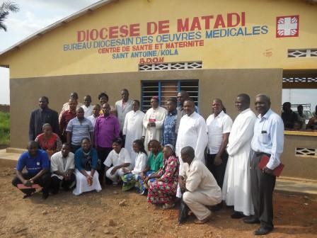 Ouverture du Centre de santé St Antoine à Loma (30)