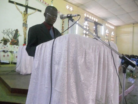 Président du Conseil paroissial de Christ-Roi. Mbanza-Ngungu