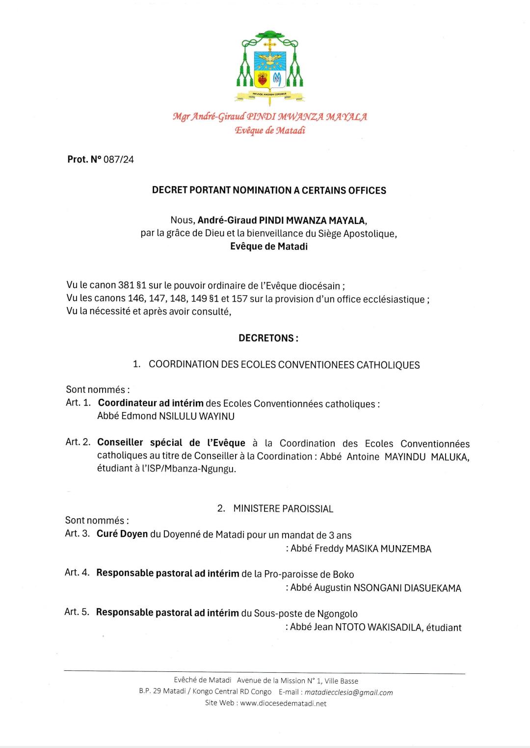 Nomination page 1